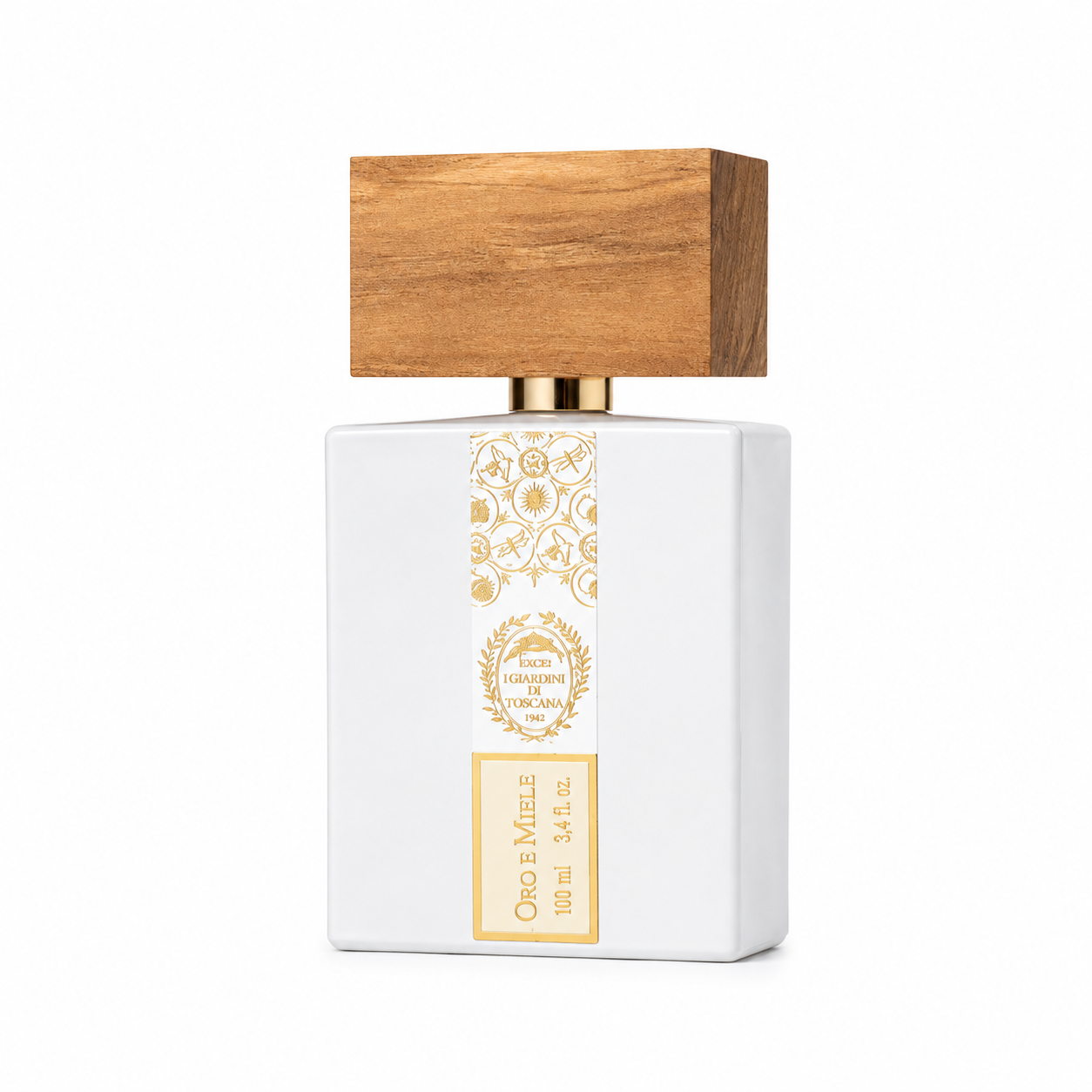 Parfum Oro e Miele 100 ml Giardini di Toscana sur fond blanc