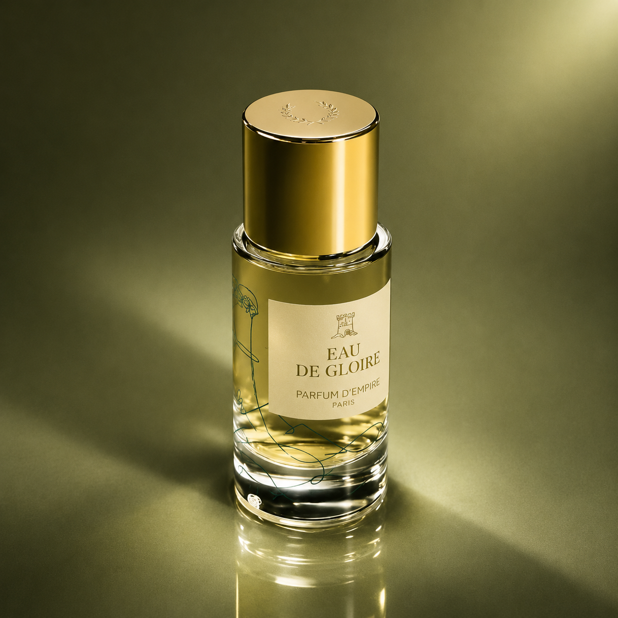 Eau de Gloire – Parfum d’Empire – Photo artistique du parfum 50 ml