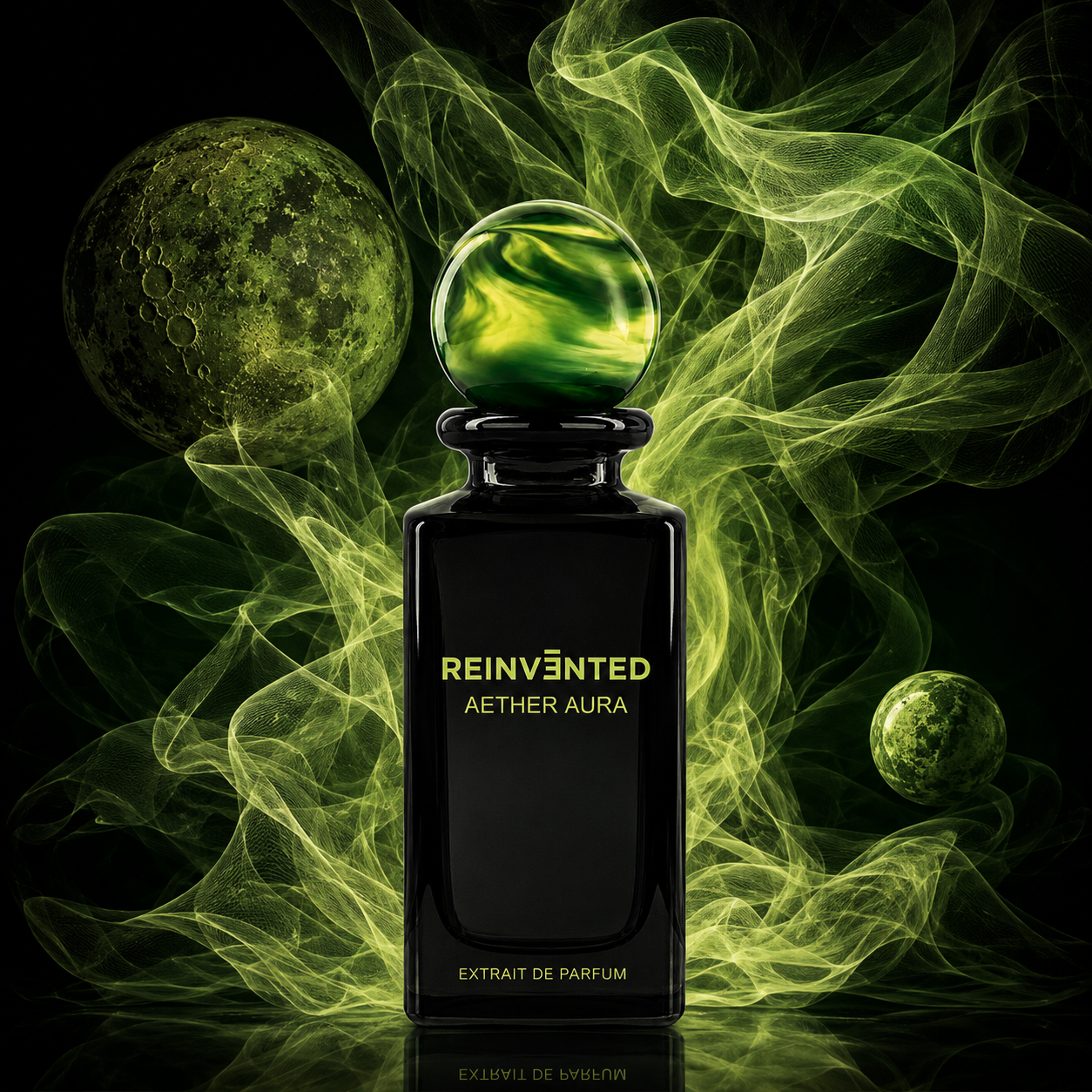 Reinvented Aether Aura Extrait de Parfum dans un univers céleste