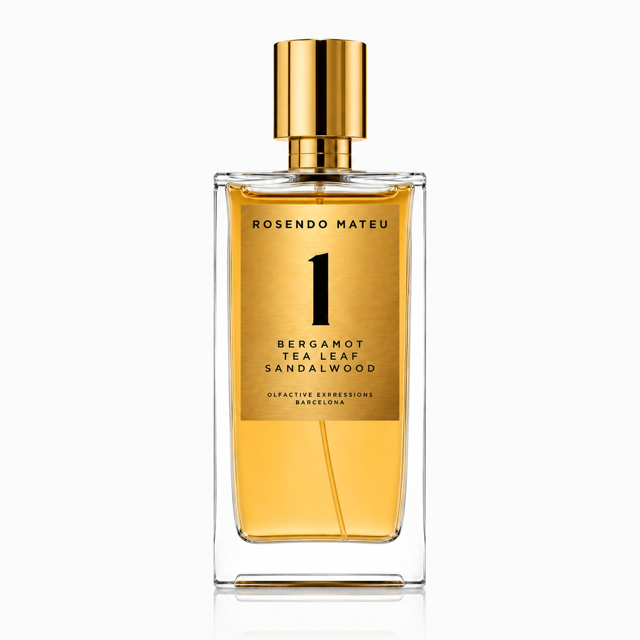 Rosendo Mateu Nº1 – flacon de parfum 50 ml sur fond blanc