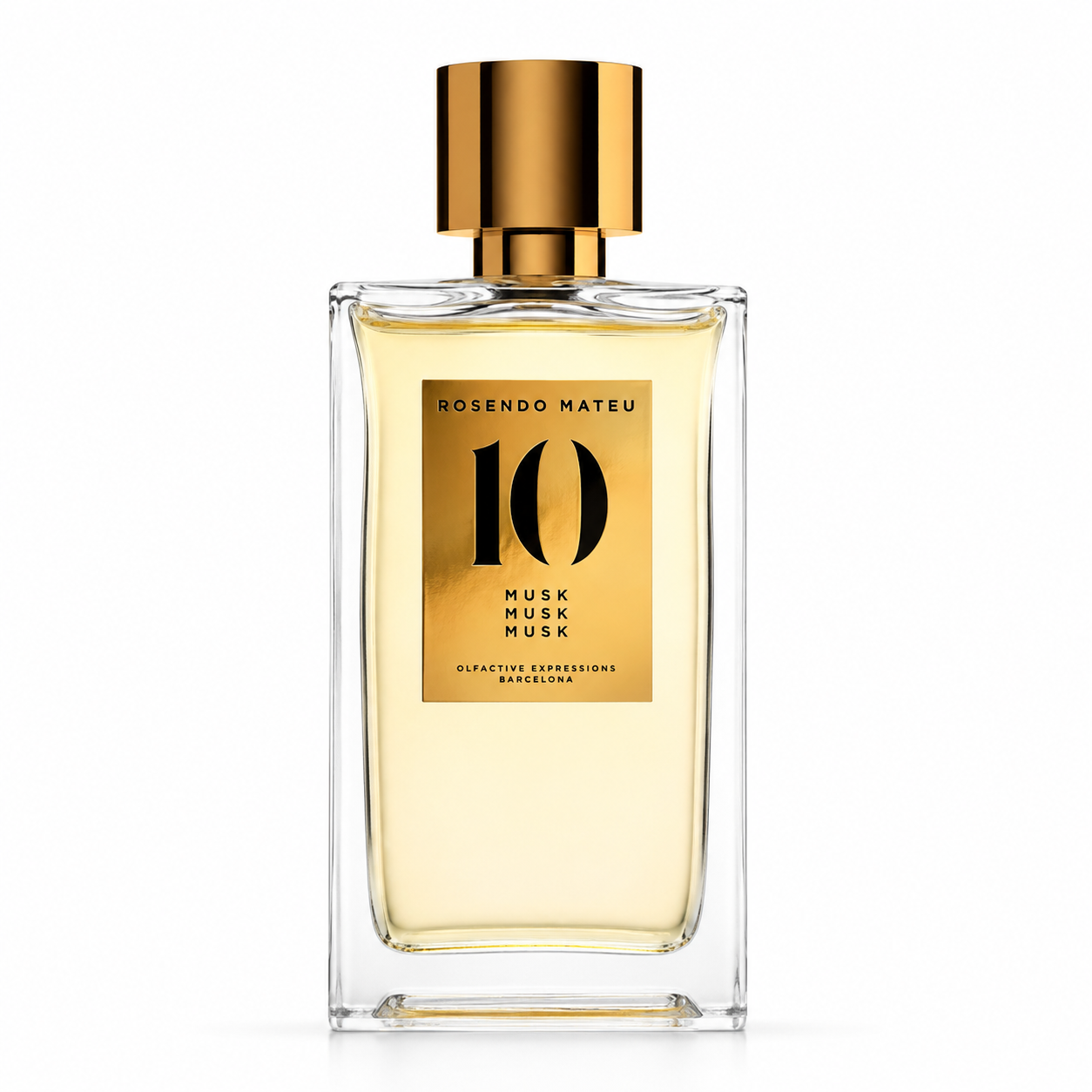 Rosendo Mateu Nº10 – flacon de parfum 100 ml sur fond blanc