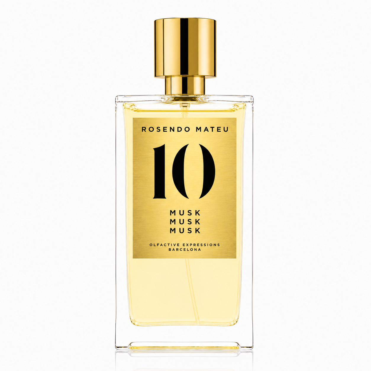 Rosendo Mateu Nº10 – flacon de parfum 50 ml sur fond blanc