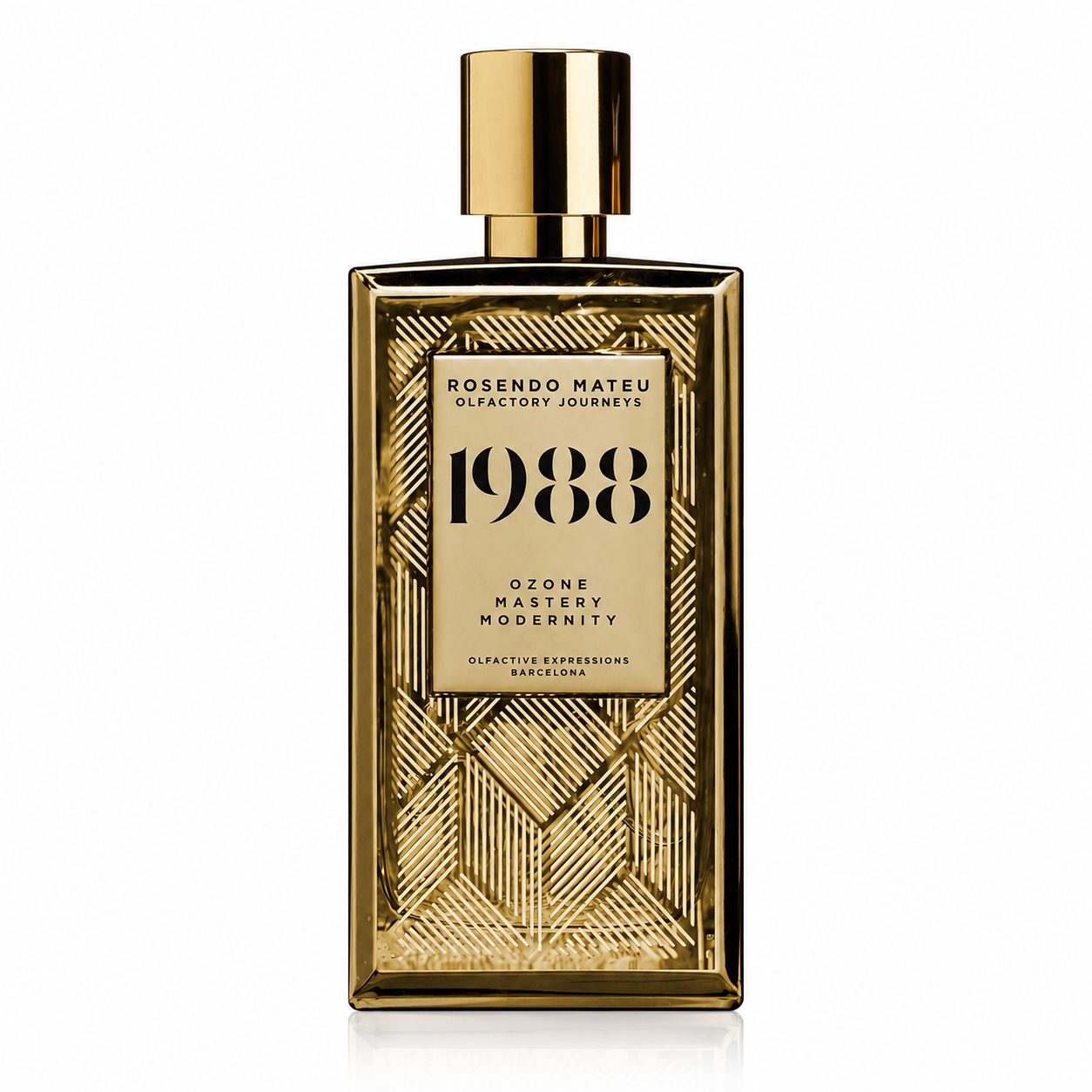 Rosendo Mateu 1988 – flacon de parfum 100 ml sur fond blanc