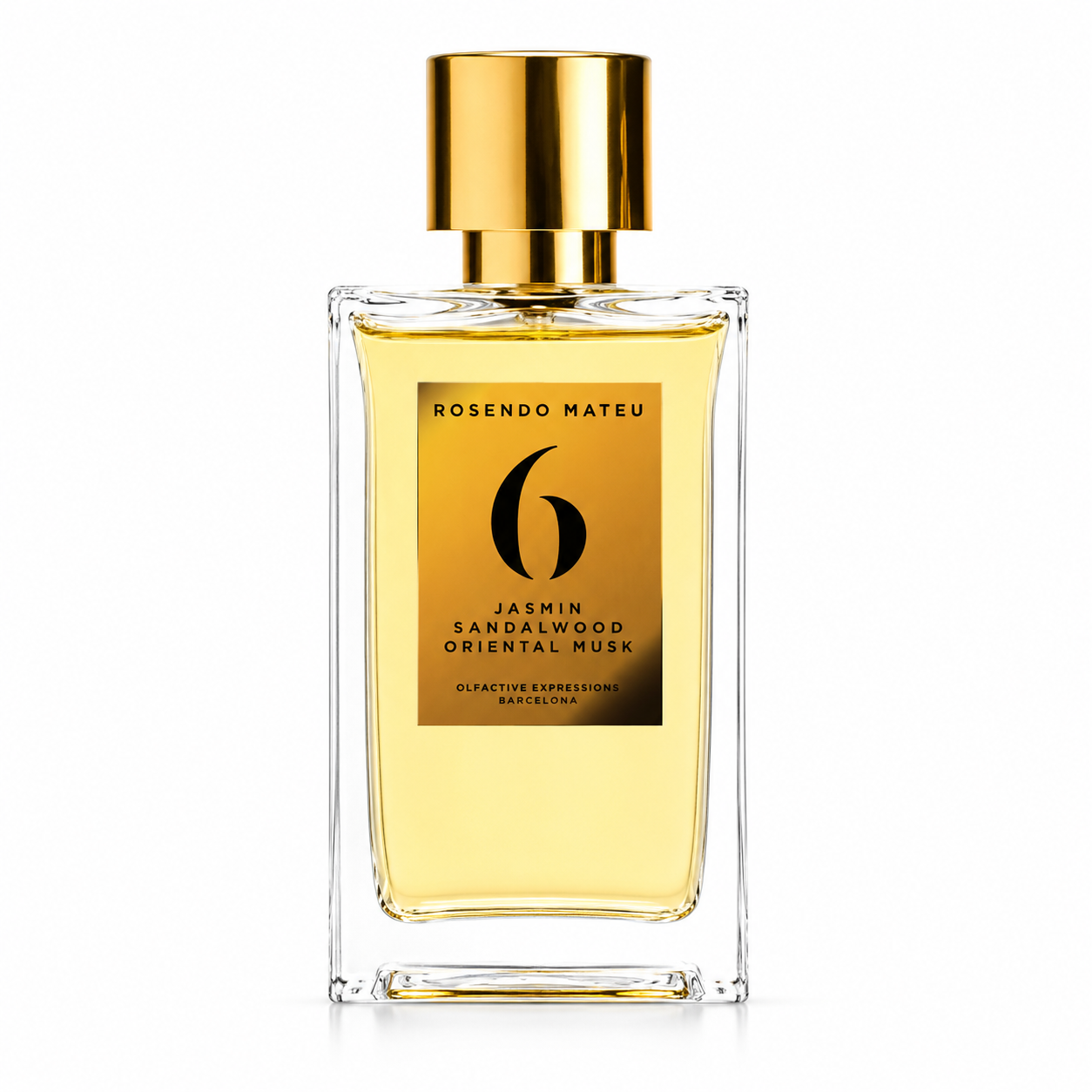  Rosendo Mateu Nº6 – flacon de parfum 100 ml sur fond blanc