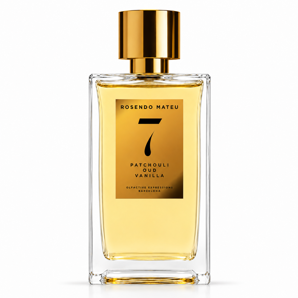 Rosendo Mateu Nº7 – flacon de parfum 100 ml sur fond blanc