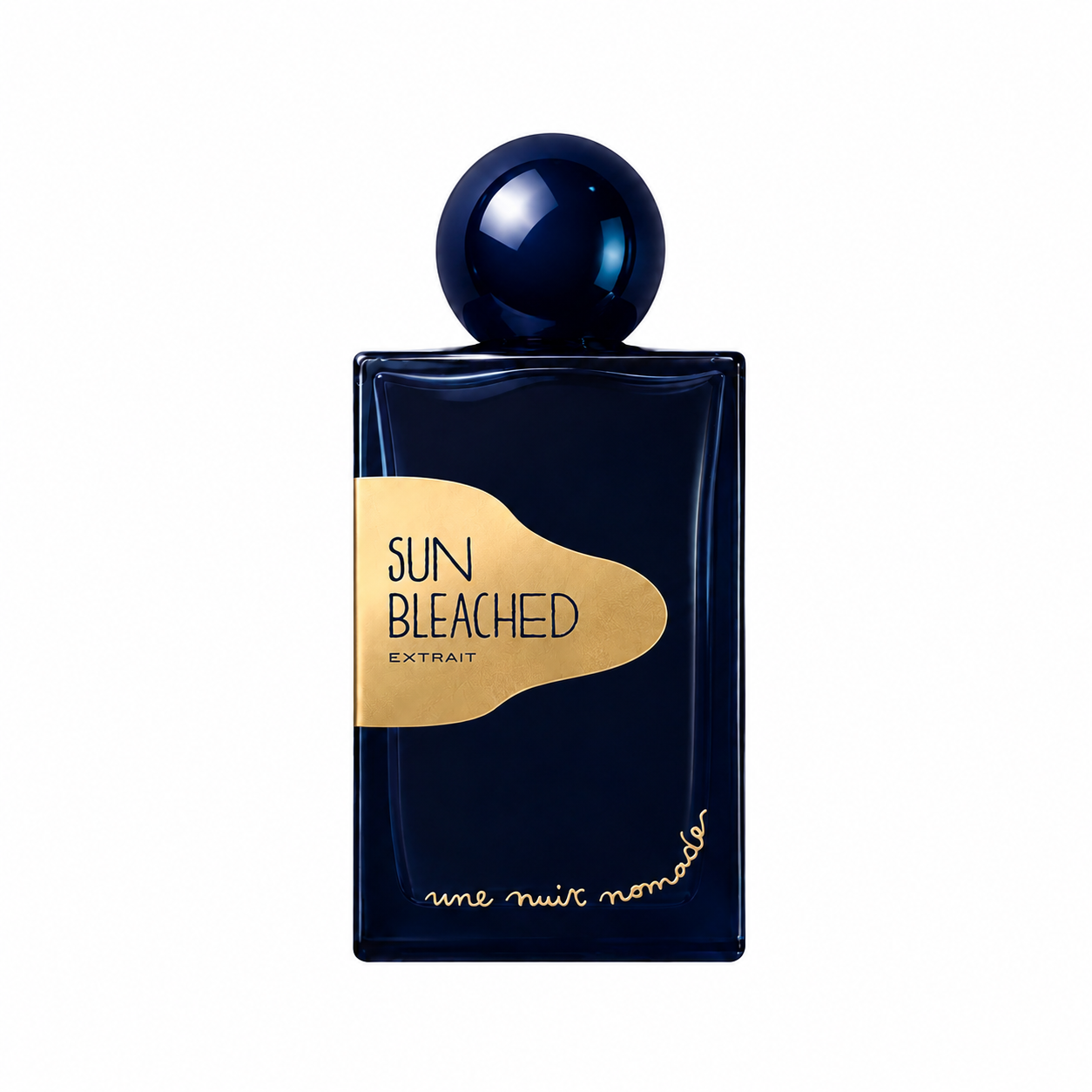 Sun Bleached Une Nuit Nomade Extrait de Parfum 50 ml flacon sur fond blanc